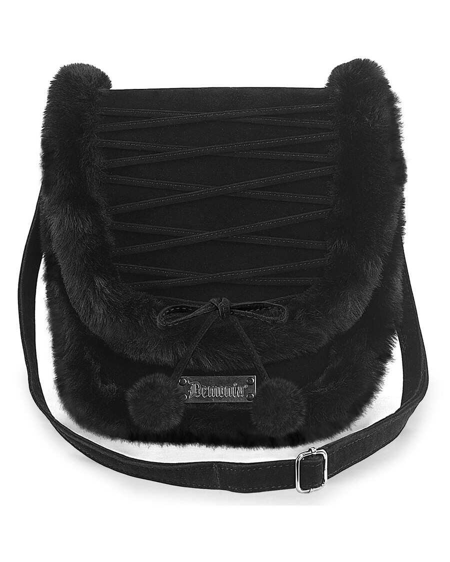 Crossbody Kabelka Démonia Kult Démonia Umělá Kožešina