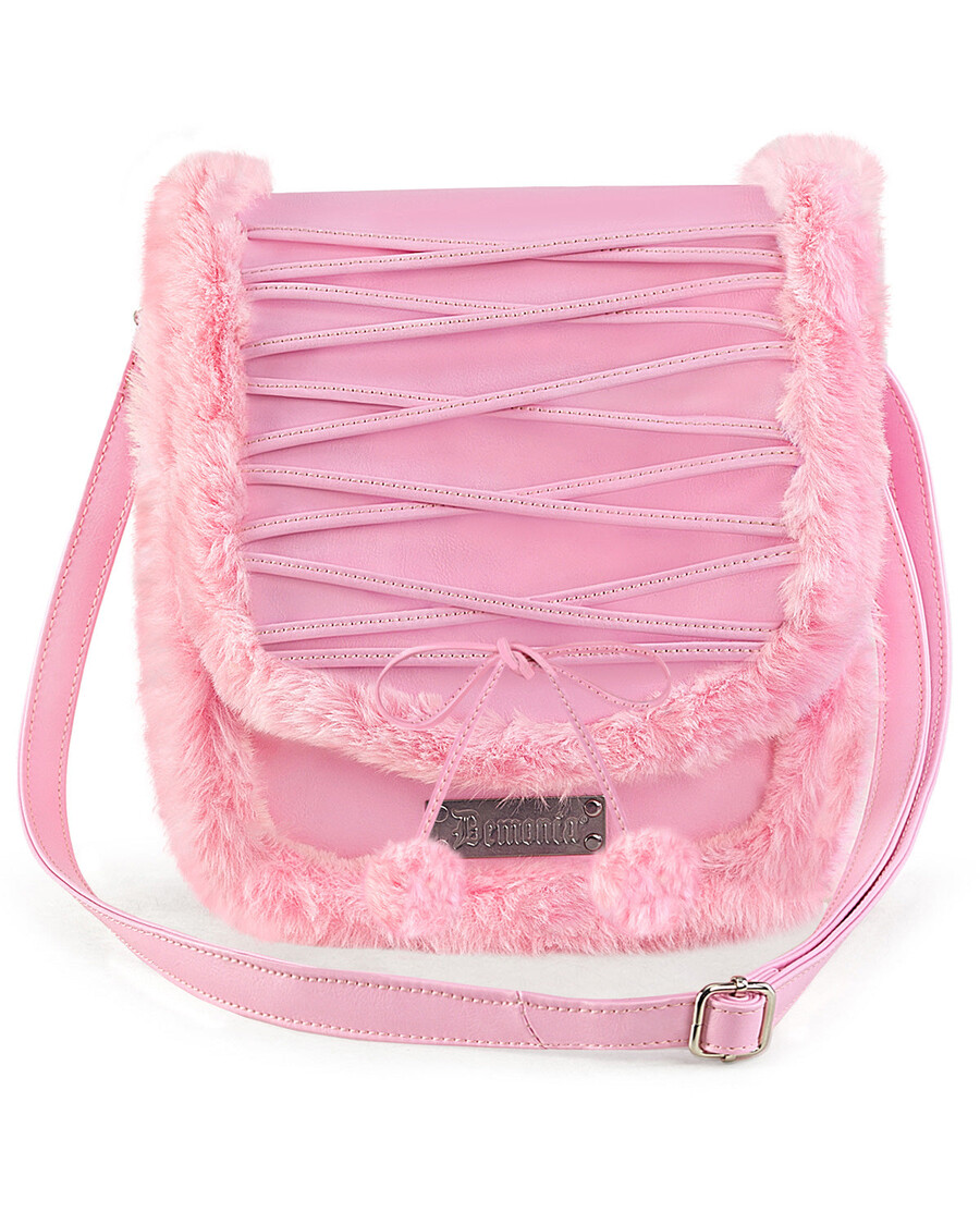 Crossbody Kabelka Démonia Kult Démonia Umělá Kožešina