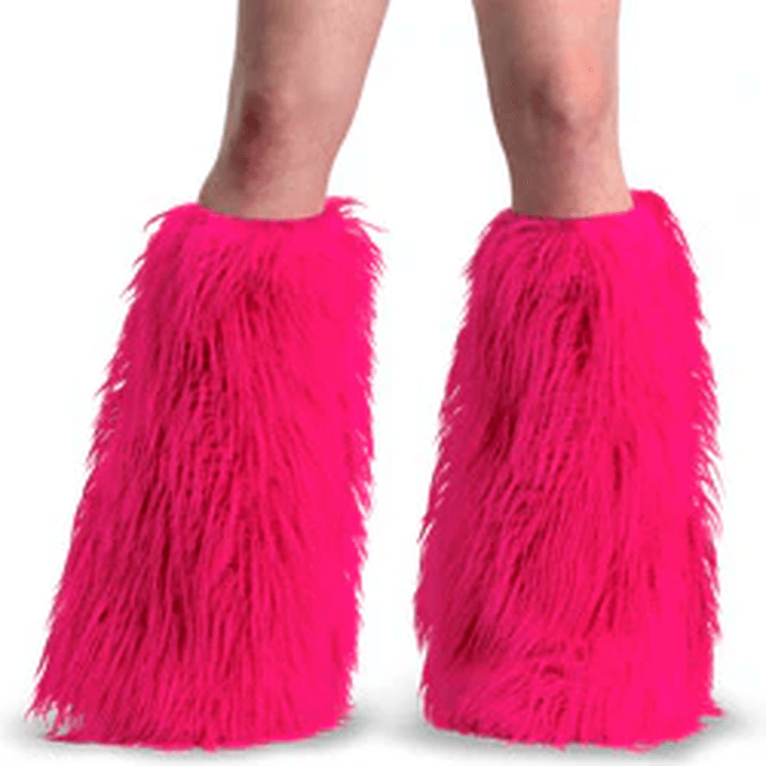 Demonia Cult Yeti-08 Hot Pink Faux Fur