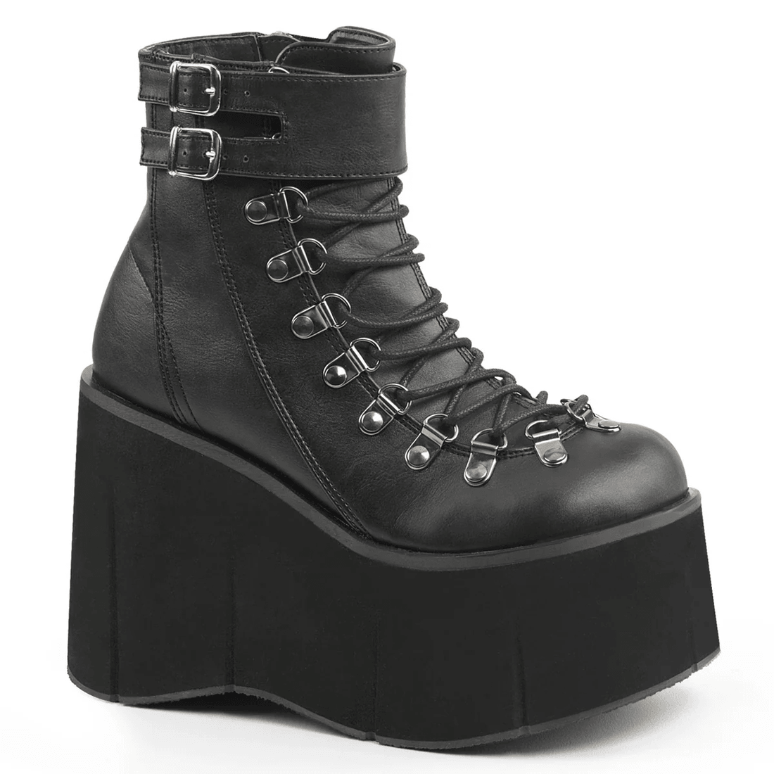 Demonia Cult Kera-21 Black Vegan Leather