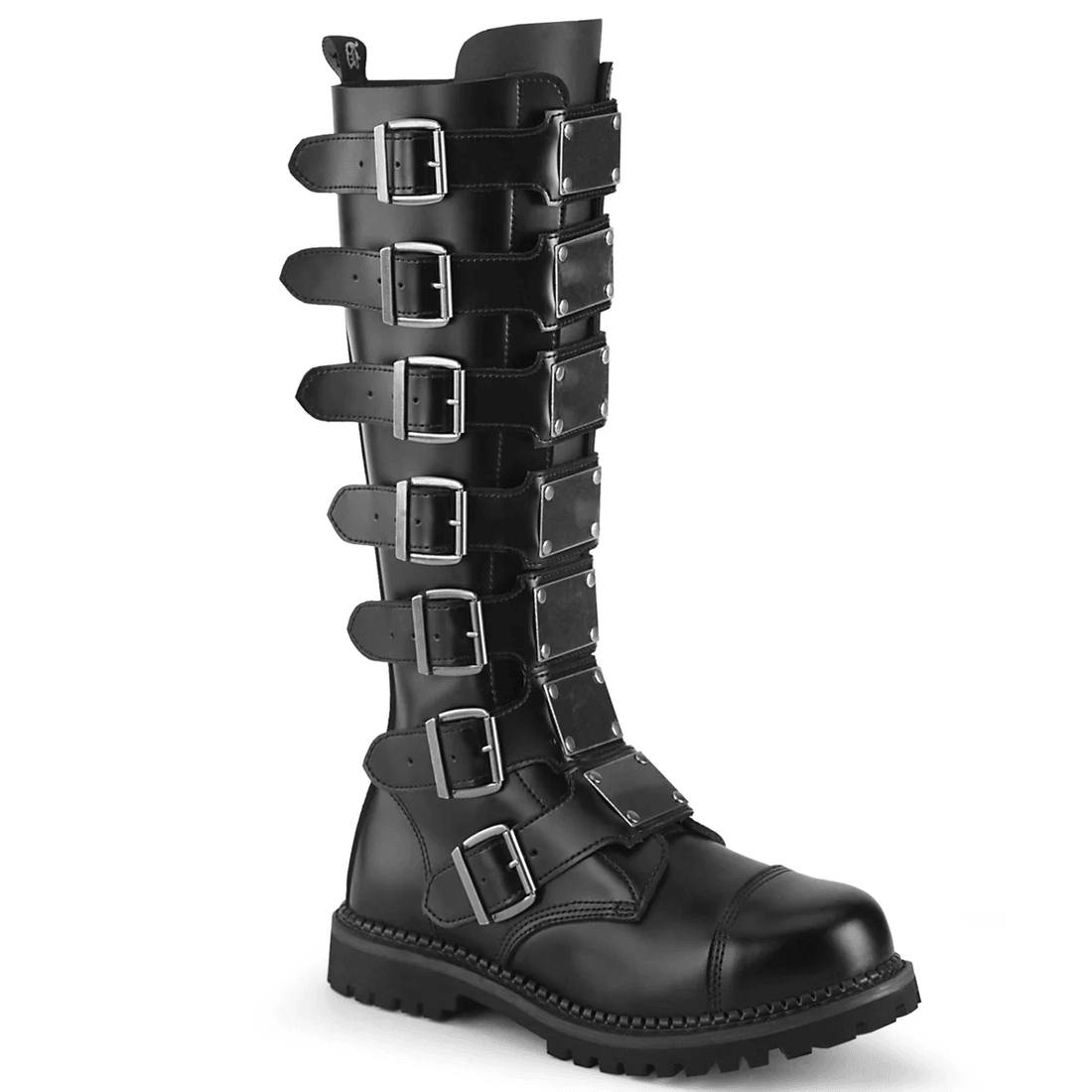 Demonia Cult Riot-21MP Black Leather