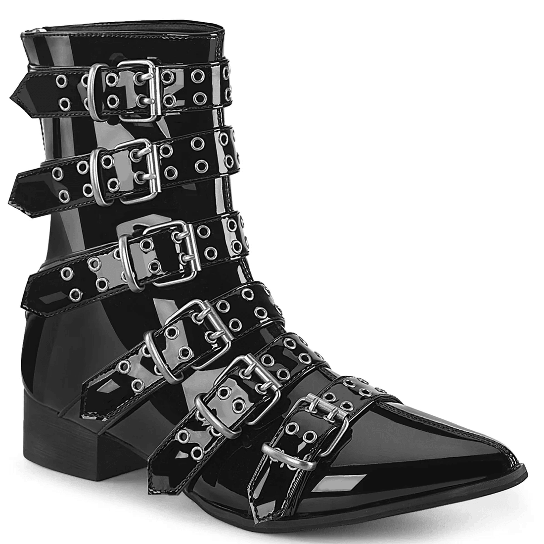 Demonia Cult Warlock-70 Black Patent
