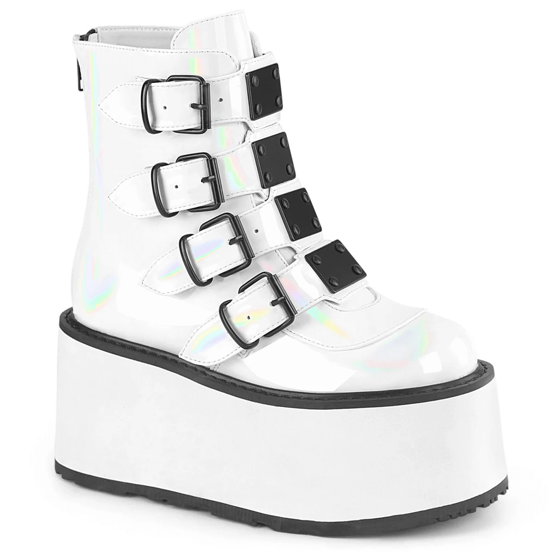 Demonia Cult Damned-105 White Holo Patent