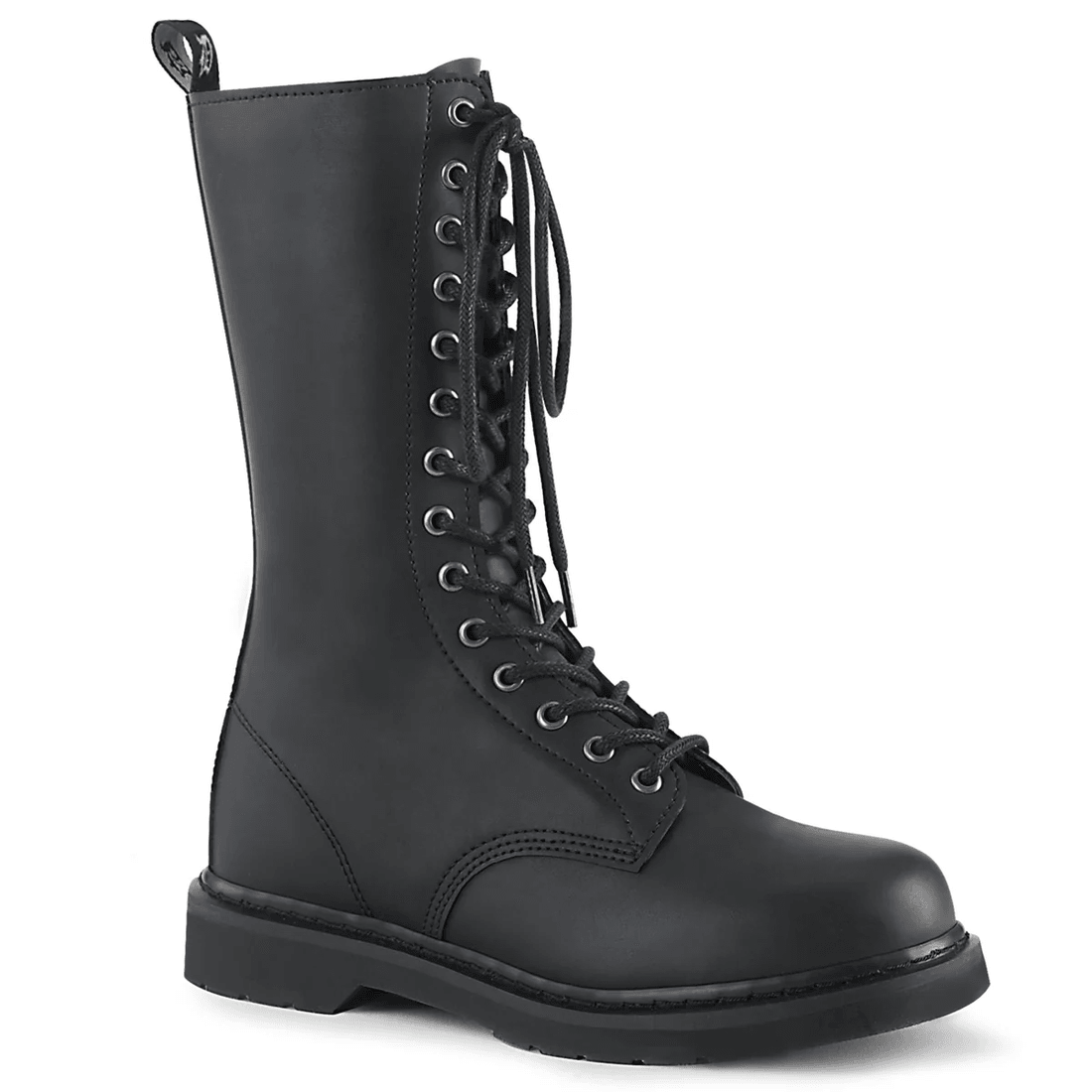 Demonia Cult Bolt-300 Black Vegan Leather
