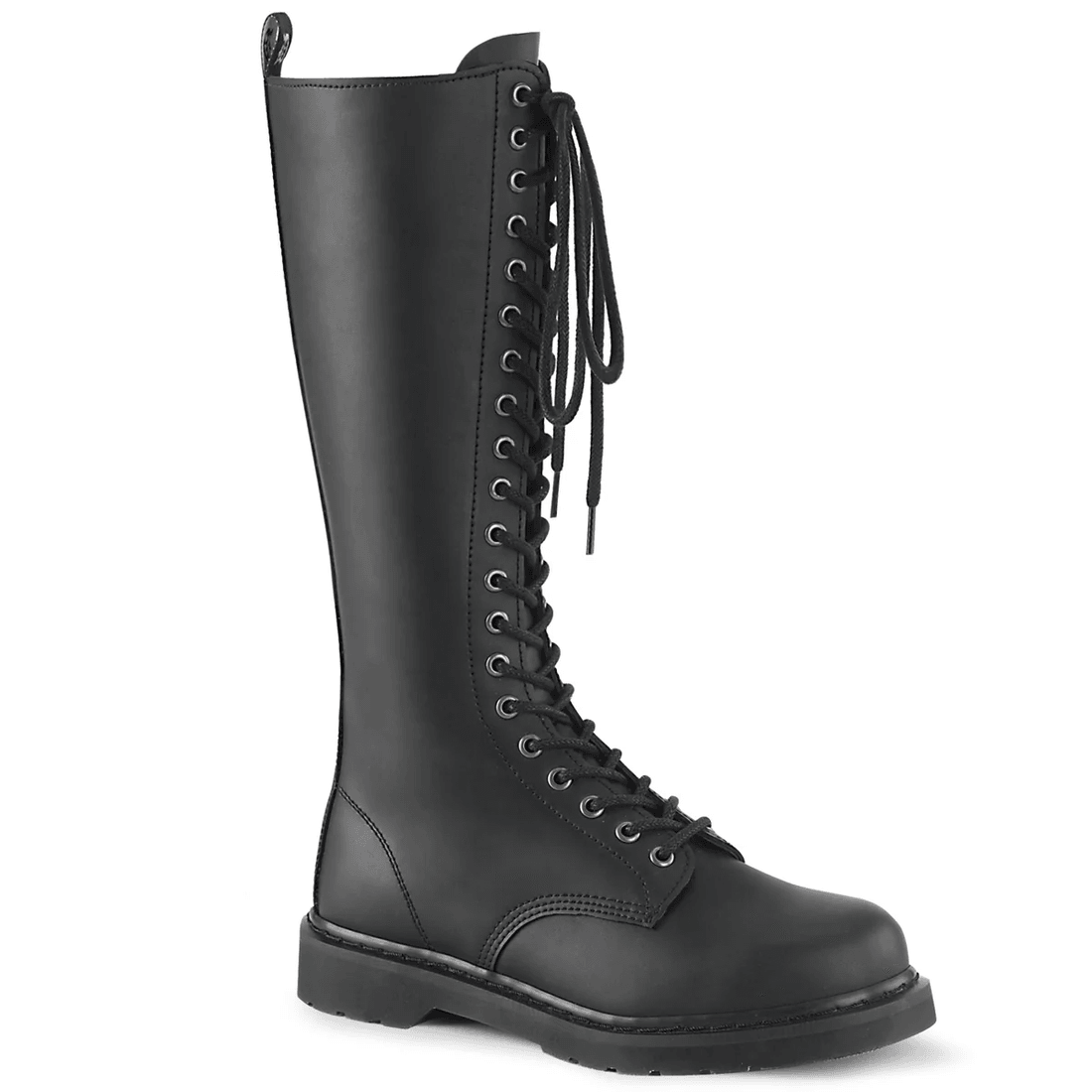 Demonia Cult Bolt-400 Black Vegan Leather