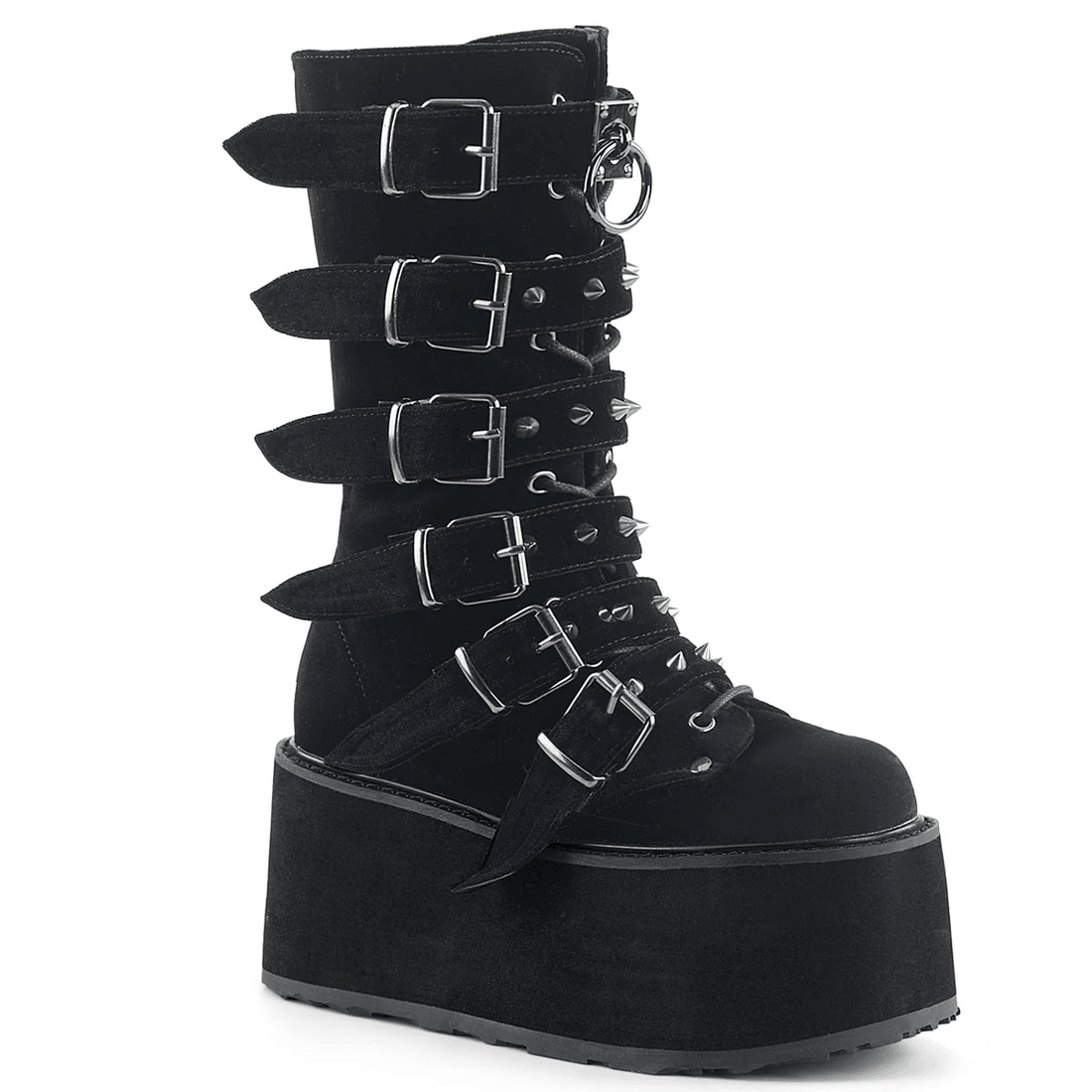 Demonia Cult Damned-225 Black Velvet