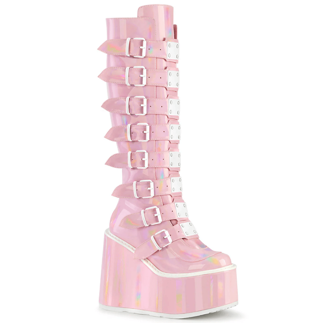 Demonia Cult Swing-815 Baby Pink Hologram