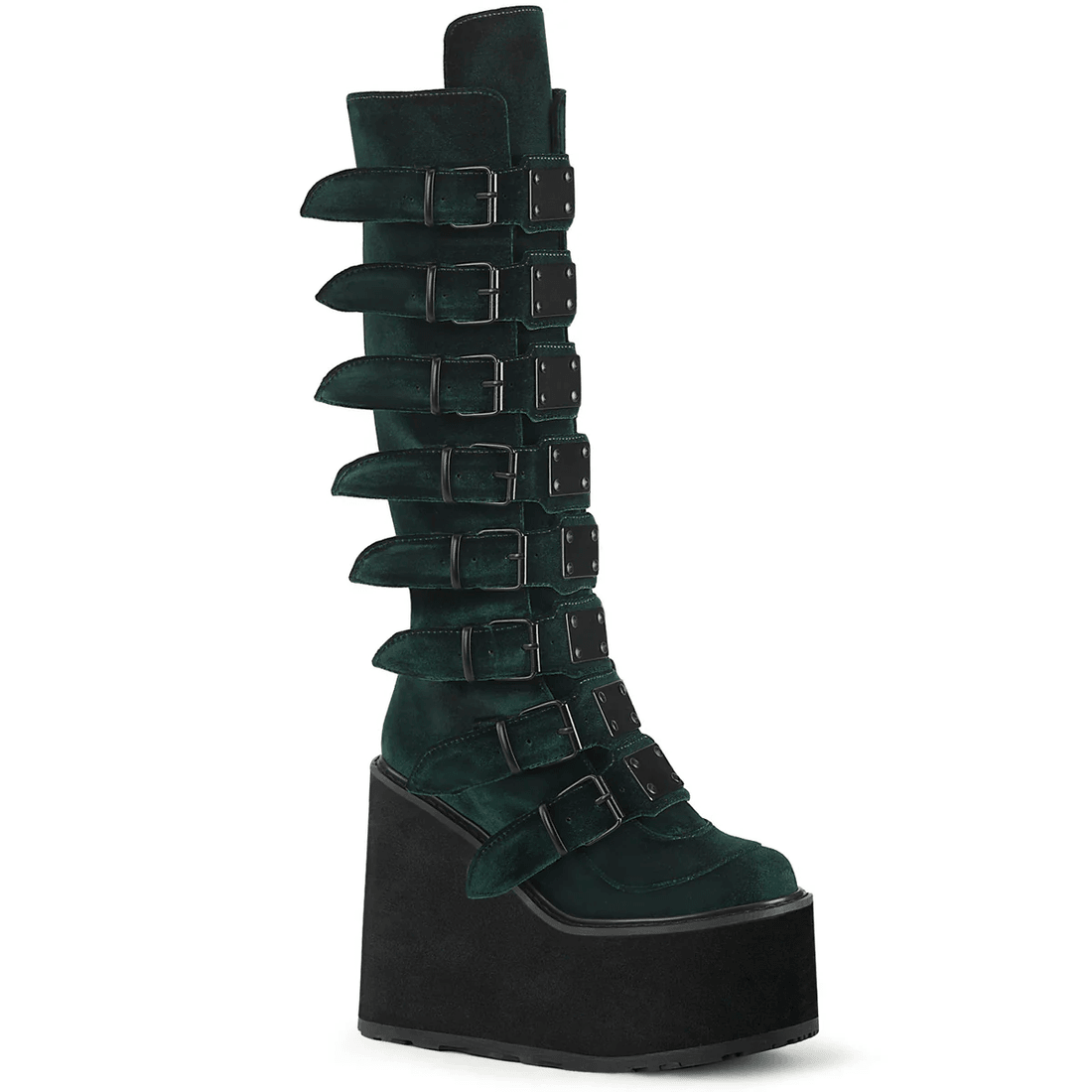 Demonia Cult Swing-815 Emerald Velvet