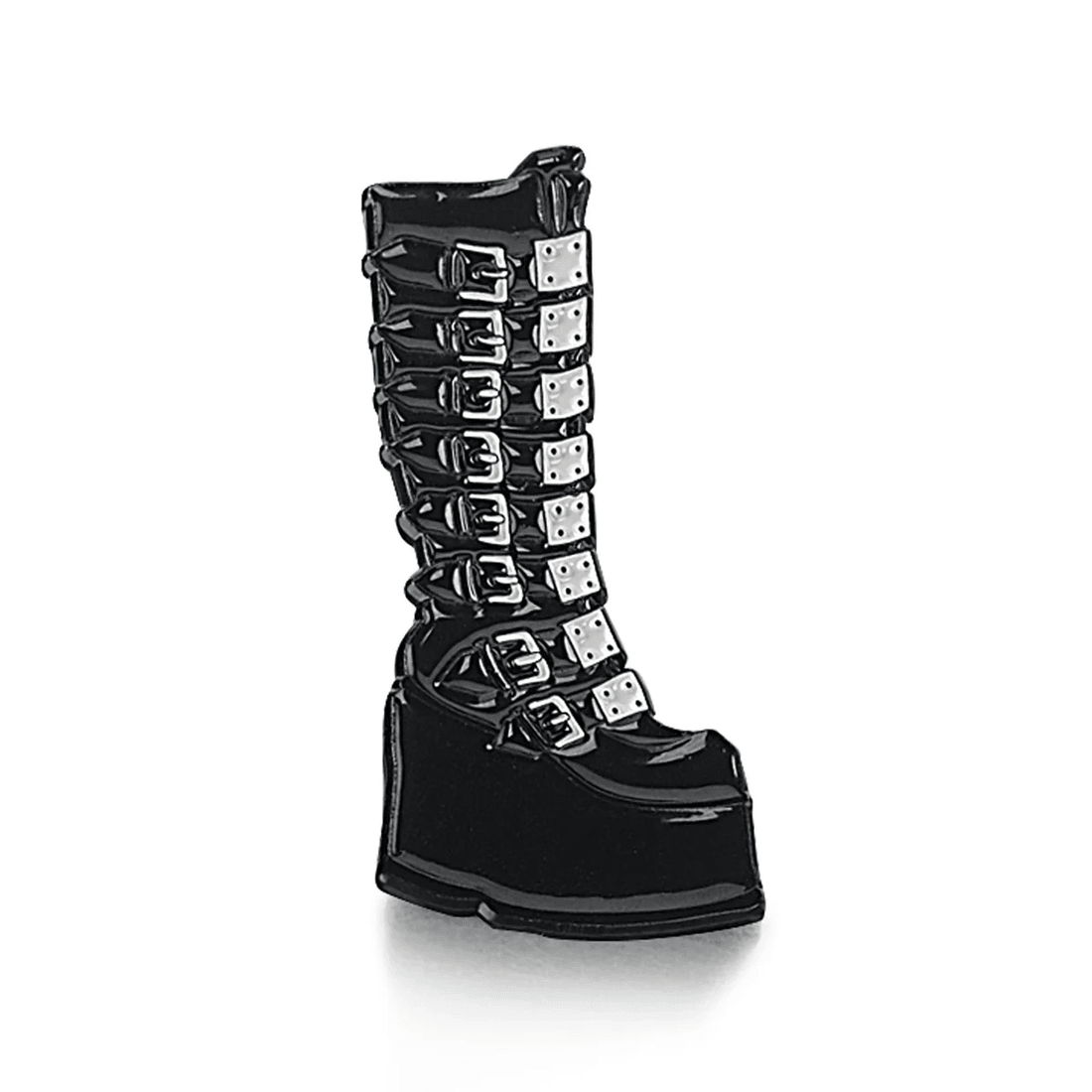 Demonia Cult Swing-815 Enamel Pin Black