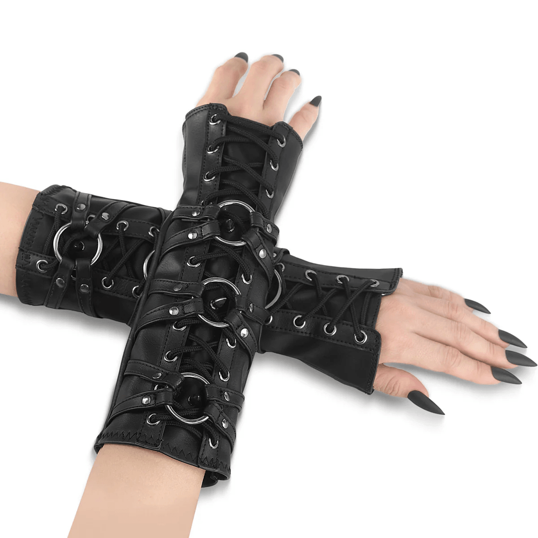 Demonia Cult Demonia Arm Warmer (Pair) Black