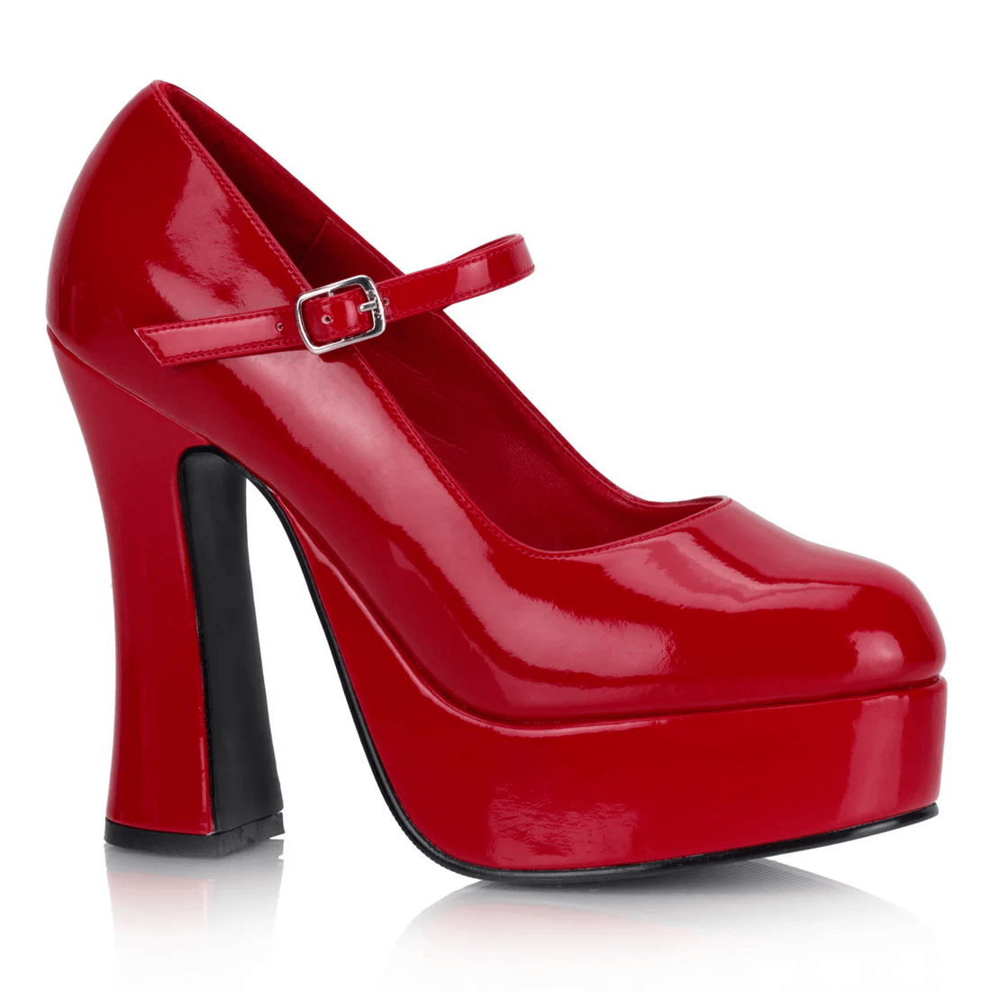 Demonia Cult Dolly-50 Red Patent