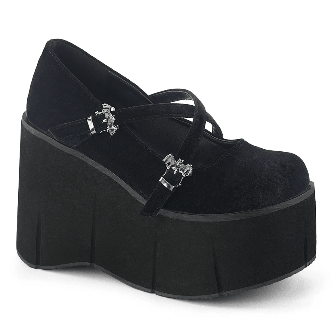 Demonia Cult Kera-10 Black Velvet